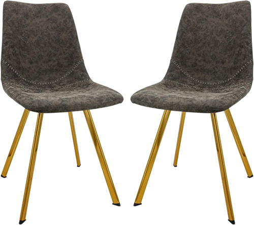 gold leg dining chairs