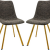 gold leg dining chairs