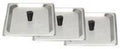 BroilKing SL-3 1/3 Size Buffet Server Lids | Countertop Food Serving Display Cover for Restaurant Hotel Catering | Fits 1/3-Size Chafing Pans | 12.88"W x 7"D x 2.5"H, Stainless Steel (Pack of 3)
