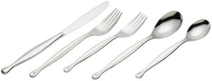 Ginkgo International Corrie 20-Piece Stainless Steel Flatware Place Setting, Service for 4