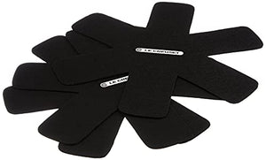 Set of 3 Felt Cookware Protectors - Black Set of 3 - 15.75" diameter
