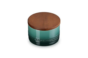 Canister with Wood Lid - Artichaut 16 oz.