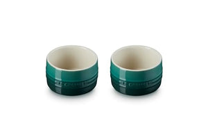 Stoneware Straight Wall Ramekin Set of 2 Artichaut