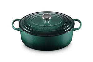 Enameled Cast Iron Signature Oval Dutch Oven 6.75 qt. - Artichaut