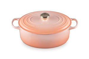 Enameled Cast Iron Signature Oval Dutch Oven 6.75 qt. - Pche