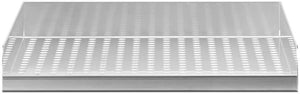 Summit Appliance SHELFKITSWCP 18 Inch Wide Shelving Kit for SWCP Wine Cellar; Durable Stainless Steel Construction; Perforated Design; Easy Use