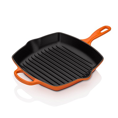 10.25" Signature Square Skillet Grill - Flame 10.25"