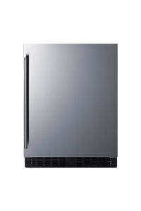 Summit 24" Undercounter Refridgerator, Stainless Steel - ASDS2413