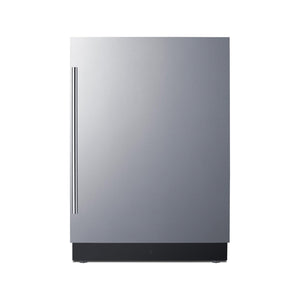 Summit 24" Refrigerator Freezer, Undercounter, 3.2 cu.ft Capacity, Stainless Steel- FFRF5IM (Standard, Right Hand Door)