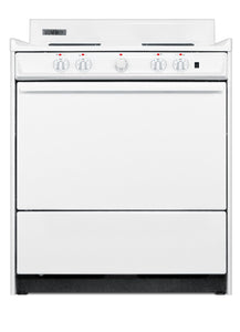Summit WEM2171Q Kitchen Electric Cooking Range, White