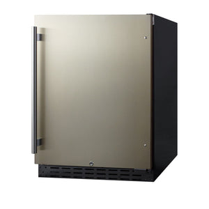 Summit 24" Undercounter Refrigerator, Stainless Steel - AL55