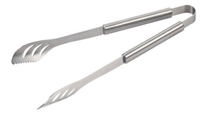 Alpine Outdoor Collection - Stainless Steel BBQ Tongs 17.5"