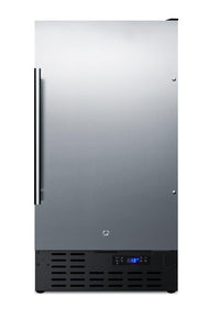 Summit SCFF1842CSS Upright Freezer, Stainless-Steel