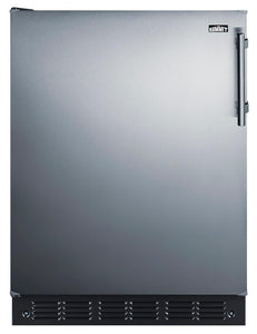Summit 24" Refrigerator, Stainless Steel - FF708BL7SSADALHD