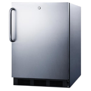 Summit 24” Refrigerator, Outdoor, Stainless Steel- SPR7BOSSTADA