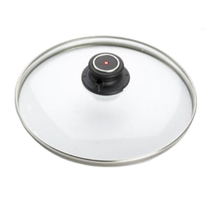 Swiss Diamond Heat-Tempered Glass Lid 6.3", Dishwasher Safe and Oven Safe