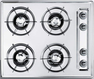 Summit ZNL03P Gas Cooktops, White