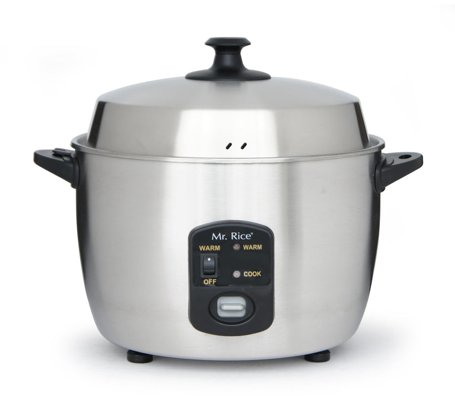 Sunpentown SC-889 10-Cup Stainless-Steed Rice Cooker and Steamer