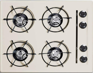 Summit SNL03P Cooktop, Bisque