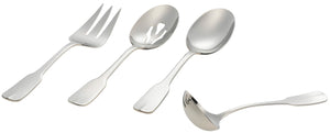Ginkgo International Alsace 4-Piece Stainless Steel Hostess Serving Set