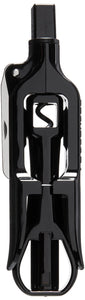 Le Creuset 6-inch Original Pocket Model Corkscrew Efficient Self-Pulling Corkscrew Integrated Foil Cutter Bottle Opener, Black