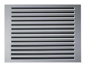 Summit Appliance SWCDTK Decorative Refrigerator Grill; Stainless Steel Construction; Compatible with Summit SWCD Series; Made in the USA