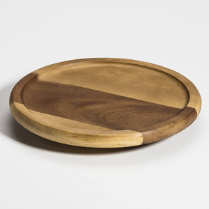 Kalmar Home Acacia Wood 10-Inch Lazy Susan…