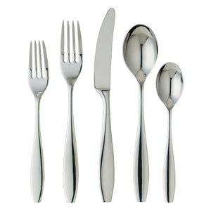 Ginkgo International Allison 42-Piece Stainless Steel Flatware Set, Service for 8