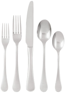 Ginkgo International Varberg 20-Piece Stainless Steel Flatware Place Setting, Service for 4