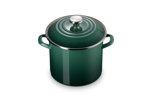 Le Creuset Enamel on Steel Traditional Stockpot, 8 qt., Artichaut with Stainless Steel Knob