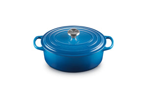 Le Creuset Enameled Cast Iron Signature Oval Dutch Oven, 2.75 qt., Marseille