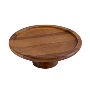 Kalmar Home Cake Stand - Large - Natural Acacia Base