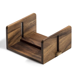 Kalmar Home Acacia Wood 6 Inch Luncheon Napkin Holder