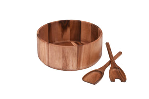 Kalmar Home X-Large Salad Bowl with Servers