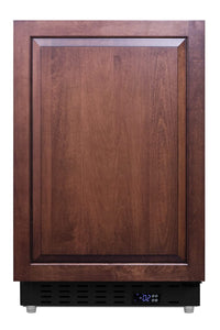 Summit Appliance ALFZ37BIF 21" Wide Built-In All-Freezer; Panel-ready Door (Panels Not Included); Open Door and Temperature Alarms; Manual Defrost; 2.68 cu.ft Capacity; Digital Thermostat