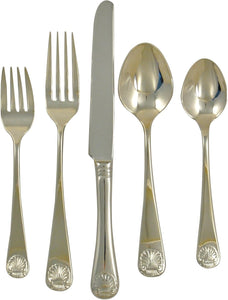 Ginkgo International 5-Piece Stainless Steel FlatwarePlace Setting , Service for 1