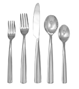 Ginkgo International Nico 42-Piece Stainless Steel Flatware Set, Service for 8