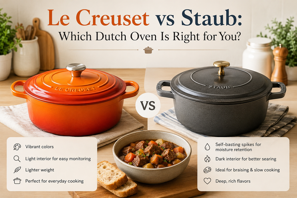 Le Creuset vs Staub: Which Dutch Oven Is Right for You?
