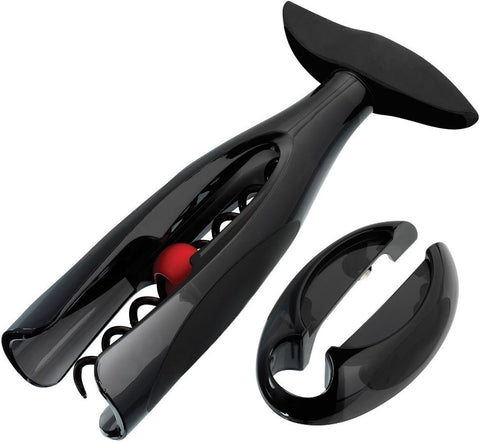 Activ-Ball Original Gift Set Premium Corkscrew and Wine Opener Effortless Bottle Opening, Sleek and Durable Design, Black