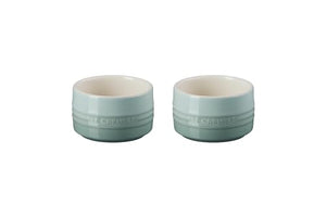 Stoneware Straight Wall Ramekin Set of 2 Sea Salt