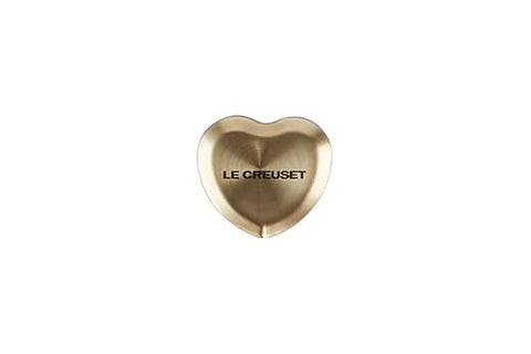 Light Gold Figural Heart Knob 47 MM