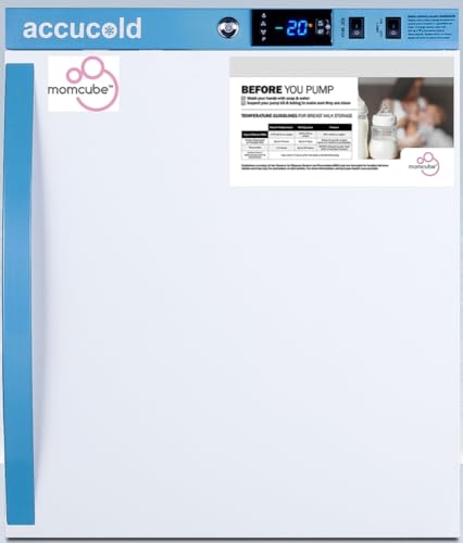 Accucold AFZ1PVMC MOMCUBE Breast Milk Storage Freezer 1.4 Cu.Ft Open D– Big Kitc