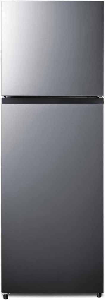 Summit Appliance FF1142PLLHD 24 Inch  Wide Top Mount Refrigerator-Freezer  11.5 cu.ft  ENERGY STAR-certified  Door Storage (Left Hand Door)