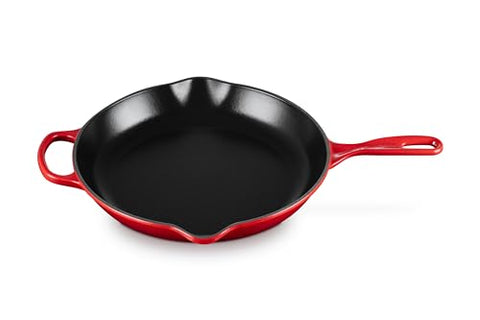 Le Creuset Enameled Cast Iron Signature Round Skillet, 11.75", Cerise