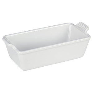 Heritage Loaf Pan - White 9" x 5" x 3" (1.5 qt./1 lb.)