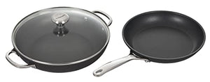 Toughened Nonstick PRO 3 Piece Set (9.5 inch Fry Pan & 2.5 qt. Braiser w/ Lid)