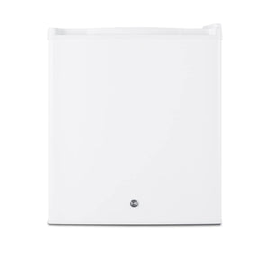 Summit FFAR25L7BI 17" Commercial Compact Refrigerator with 1.7 cu. ft. Capacity Digital Thermostat Factory Installed Lock Adjustable Chrome Shelves LED Lighting and Automatic Defrost in