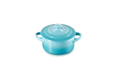 Stoneware Mini Round Cocotte 8 oz. - Caribbean
