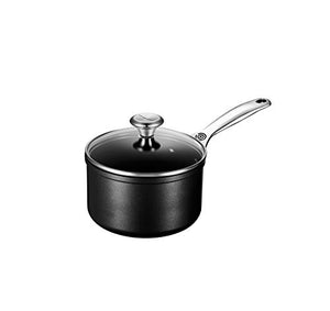 Toughened Non-Stick Pro Round Saucepan with Glass Lid 2 qt.