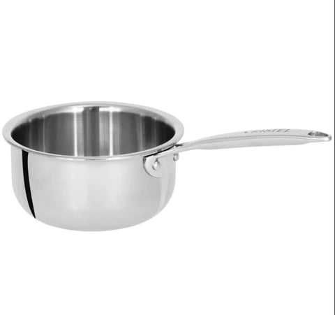 Cristel K26P Domed Glass Lid, 10", Silver